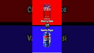 "Would You Rather: Coca-Cola vs Pepsi | Soda Challenge | Fizzy Drink Quiz"