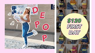 START MY DEPOP SHOP WITH ME! | HOW I SELL ON DEPOP 🦋⚡️