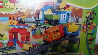 ЛЕГО Дупло БОЛЬШОЙ ПОЕЗД 10508 ОБЗОР - LEGO Duplo BIG TRAIN  10508 Review