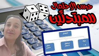 حل تمارين الاحتمال 2025خطوة بخطوة | كورس تأسيس رياضيات إعدادي وثانوي | حصة 7