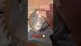 पुरानी कटर ब्लेड की धार करे घर पर || woodworking trick || how to sharping cutter blade #shorts#diy