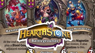 BATTLEGROUNDS 5501+ Rank Grind! (Hearthstone: Whizbang's Workshop)