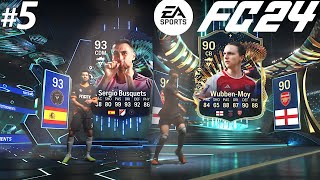 TOTS BUSQUETS, GAVI, DE JONG AND MORE!┃EA Sports FC 24 Ultimate Team - Pack Opening - Part 5