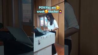 POV: You are 😃crush teacher 🤩#nitpatna #youtubeshorts #shorts #short #class #teacher #college #crush