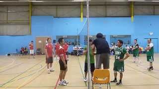 SPBA Volleyball red v green 2014 2