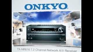 ONKYO TX-NR616 - Escape into THX®-Certified Surround Sound