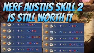 NERF AUSTUS SKILL 2 IS STILL WORTH IT !! 3 STAR SUN | MOBILE LEGENDS  MAGIC CHESS