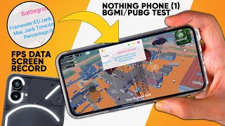 Can Nothing Phone (1) Beat Snapdragon 870? BGMI Test With FPS, Screen Recording!