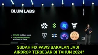 BUKTI AIRDROP PAWS PUNYA POTENSI MENJANJIKAN