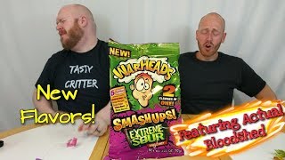 The Guys Try New Warheads Flavors