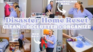 MESSY HOUSE CLEAN + DECLUTTER + ORGANIZE + WEEKLY RESET | EXTREME CLEANING MOTIVATION | MarieLove