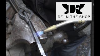 Blacksmithing for beginners - How to forge Pricking Irons