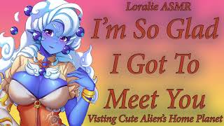 ASMR Visiting Alien Girl's Home Planet F4A