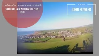 Running South West Coast Path Saunton to Baggy Point (short version)