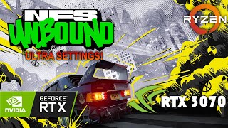 RTX 3070  | Need for Speed Unbound | Ryzen 5 5600 | 1080P Benchmark | Ultra Settings