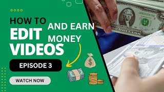 Edit Videos and earn money (Creator's Tutorial Video Template on CapCut)