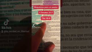 Requisitos para ser pastor