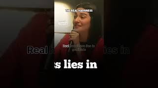 The Real Happiness: A Message from Muniba Mazari