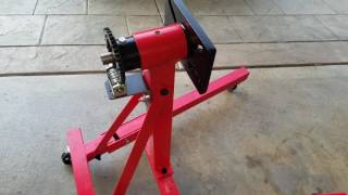 Harbor freight 1 ton engine stand rotator upgrade