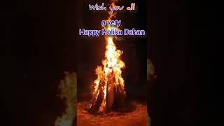 Wish You all a Very Happy Holika Dahan.