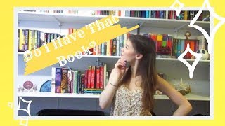 Do I Have That Book? CHALLENGE