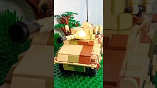 Lego WW2 SDKFZ 234/2 Puma armoured car#stopmotionanimation #ww2lego #legoweapons