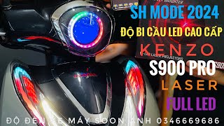 SH MODE 2024 ĐỘ BI CẦU KENZO S900 PRO - full led audi siêu đẹp #shmode2024-độ-bi-cầu-kenzo-s900pro