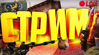 СТРИМ CS GO. ИГРАЮ В ММ С ДРУГОМ №1