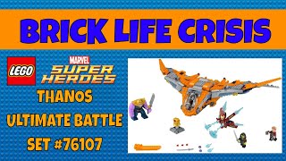 LEGO Thanos Ultimate Battle Set #76017