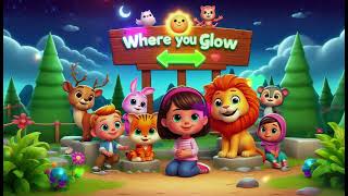 "Where You Glow | Fun Kids Sing Along Song | Glow and Shine"