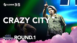 DYM MESSENGERS / CRAZY CITY【D.LEAGUE 24-25 ROUND.1】