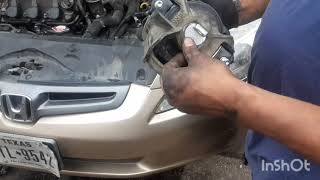 Motor mounts on a 2004 Honda Accord 3.0