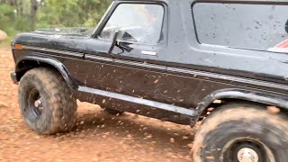 Traxxas TRX4 1979 Ford Bronco Off Road Trail Ep 12