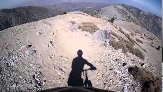 Top of the World   Mountain biking down Mt Baldy