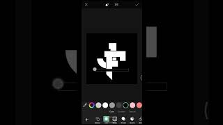 How to Make Logo Design in PicsArt 🔥 #shorts