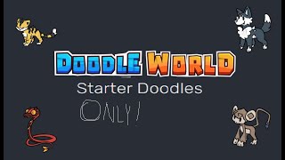 The Begining..|Doodle world STARTER DOODLES ONLY! Ep 1 Noob to Pro