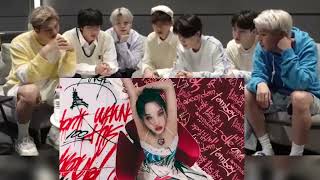 BTS Reaction to G-IDLE "Tomboy" MV