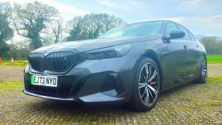 BMW i5 Reverse Park Assist demonstration - 2024