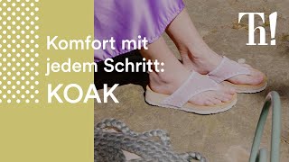 Sommerlich und komfortabel: mit KOAK durch den Sommer. 😍💛