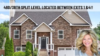 4BD 3BTH Split Level Between Exits 1 & 4!