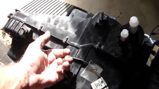 Replacing the dash, a/c evap and heater core 2001 dodge ram pt1