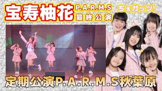 20240523定期公演P.A.R.M.S秋葉原ちぇガッツ!「1度きりのLIFE!(song by チェリーブロッサム)」「ちぃたん☆体操」「私にチャイム」