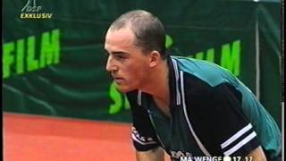 Tischtennis Bundesliga: Ma Wenge vs Philippe Saive April 99