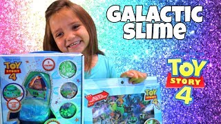 Galactic Slime Designs Toy Story 4. How to make slime. Slime Galáctico