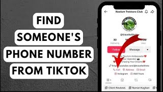 How to Find Someones Phone Number From Their TikTok Account (2023)