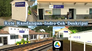 Share & Review Rute Kandangan Indro & Cara Pemasangannya Trainz Simulator Indonesia