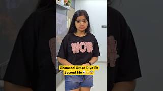 😱 GHAMAND UTAAR DIYA EK SECOND ME💀😡#shorts #emotional #trending #ashortaday #ytshorts