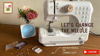 How to Change the Needle on a Midi Sewing Machine? V-101