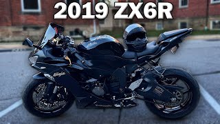 First Ride On the 2019 Kawasaki Ninja ZX6R 636