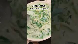 CHEESY BUKO MACAPUNO SALAD SOBRANG SARAP NA DESSERT #cheesy #buko #macapuno #salad #dessert #shorts